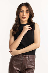 Black Basic Top WM-KTP-WS23-202